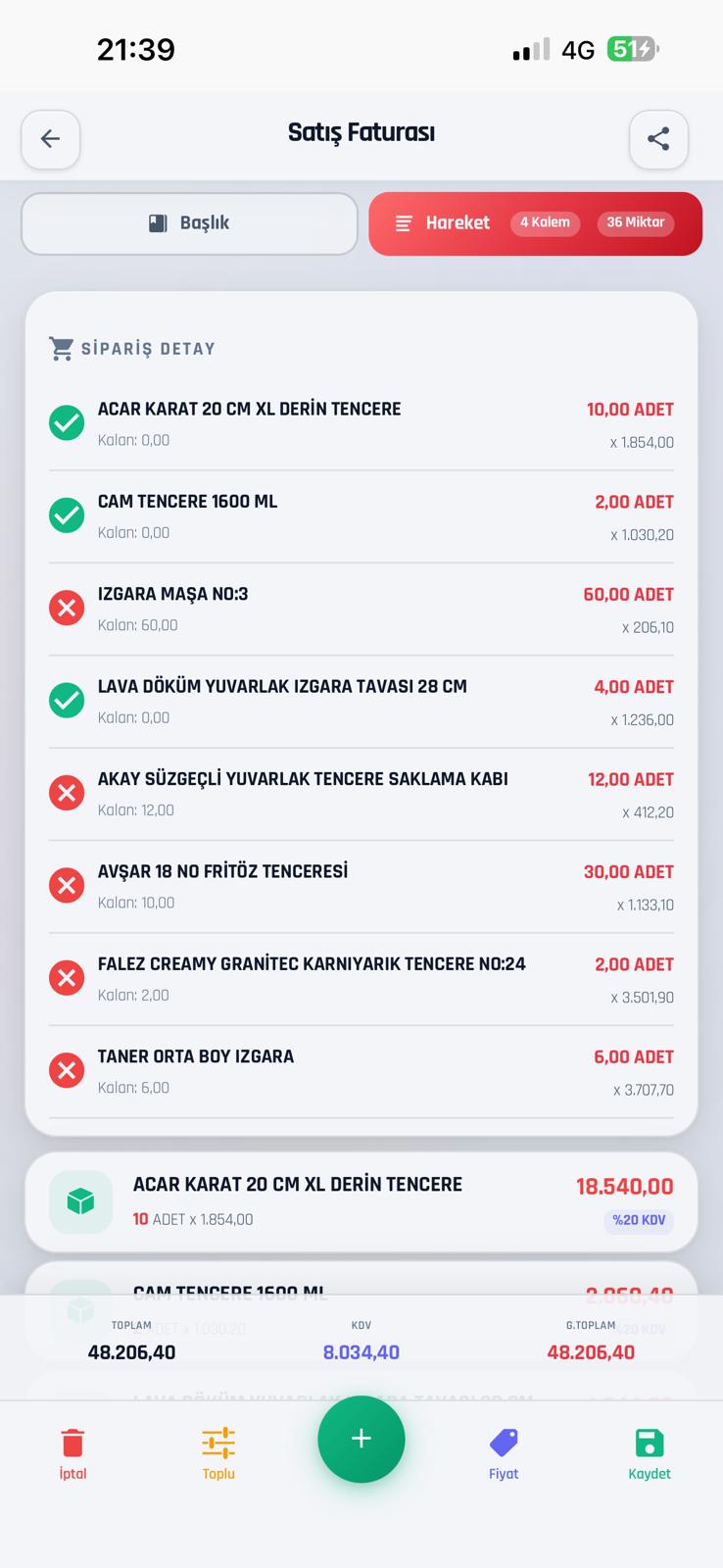 Sevkiyat & teslim